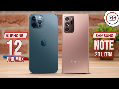 iPhone 12 Pro Max vs Samsung Galaxy Note 20 Ultra || Full Comparison ⚡ Which one is Best