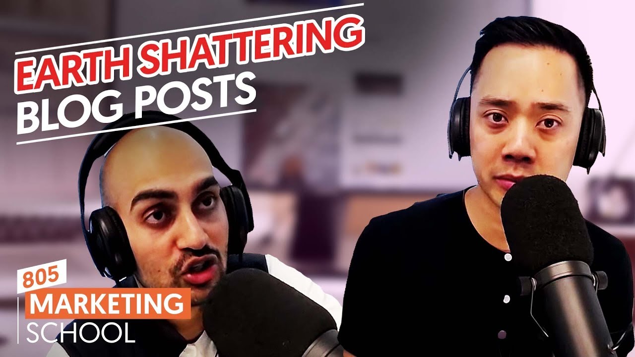 A Step-by-Step Guide to Writing a Earth Shattering Blog Post | Ep. #805