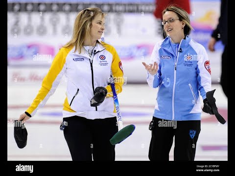 2012 Scotties- Draw 16 Quebec (Marie-France Larouche) vs Manitoba (Jennifer Jones)