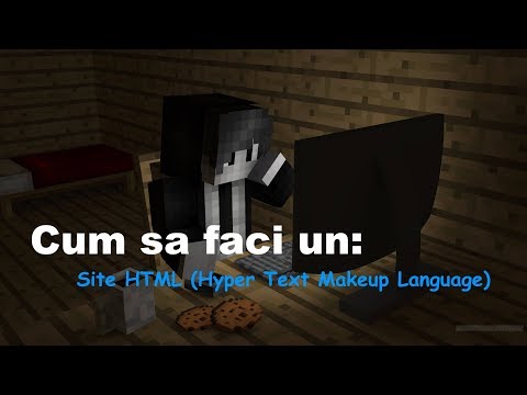 Cum fac un site HTML