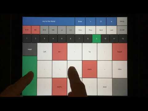 "Joy to the World" - (Played with 2 fingers on an iPad) - CarolPlayMidi