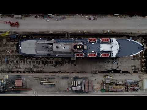 SS BADGER In Dry Dock 11-19-21