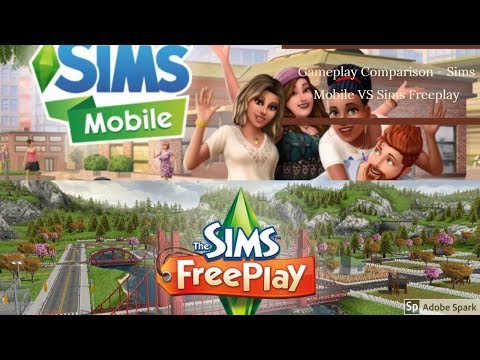 Gameplay Comparison: Sims Freeplay VS Sims Mobile