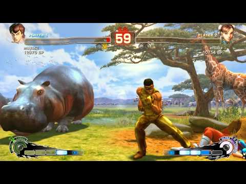 SSF4 Ranked Asia: mayas2 (Fei Long) VS efllake / Uryo (Chun Li)
