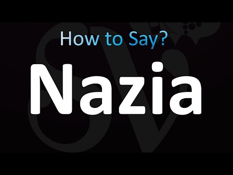 How to Pronounce Nazia (Correctly!)