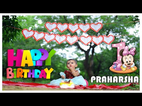 Praharsha Pre-Birthday Song|Moksha Digital Studio|Baby Girl|Song Shoot|Gopi Netha|
