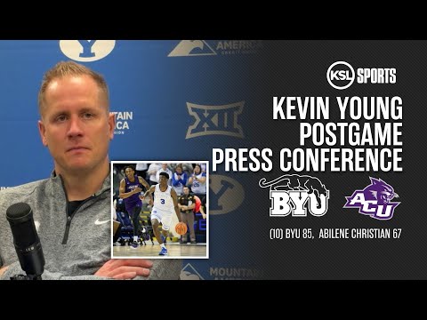 Kevin Young Postgame Press Conference After BYU Defeats Abilene Christian
