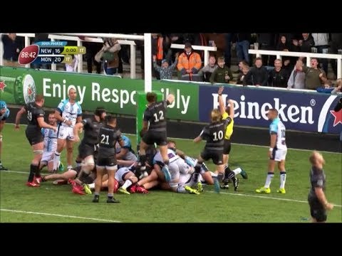 39 phase finish to Newcastle vs Montpellier 2018