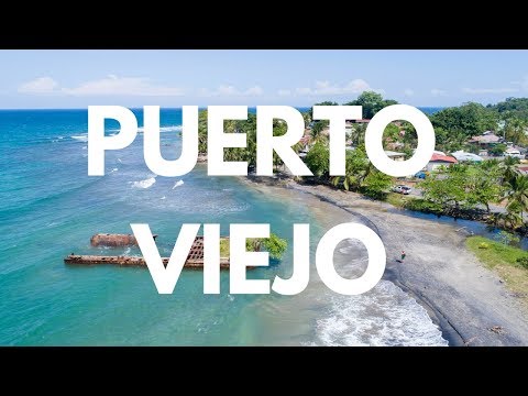 Puerto Viejo de Talamanca, Playa Negra, Playa Cocles and Punta Uva Aerial Video