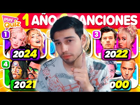 Salva 1 Canción por Cada año [2000 - 2024] 🎙️🎸🔊 (Reacción)