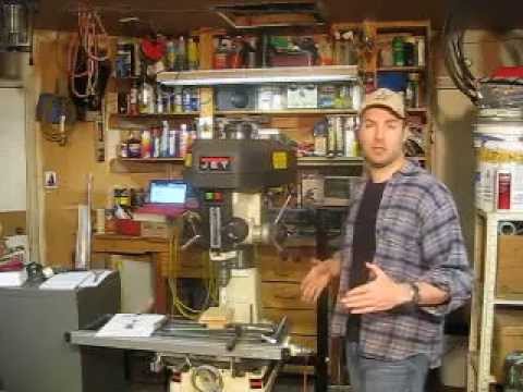 Explaining Features on Jet JMD 18 Mill Drill Milling Machine 2013 3 29