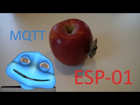 ESP 8266-01 The right way and an apple