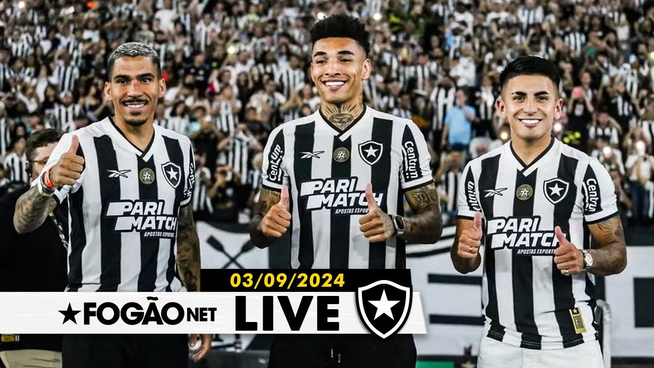 LIVE | John Textor e diretoria do Botafogo fizeram até mais do que podiam; agora é dentro de campo!