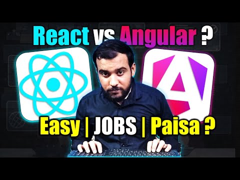 Best Frontend to Learn React vs Angular for beginners in 2024 | MERN vs MEAN Stack 🔥