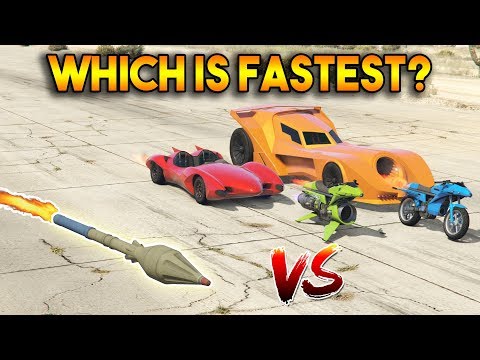 GTA 5 ONLINE : RPG VS BOOST (WHICH IS FASTEST?)