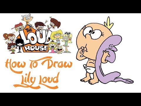 How To Draw Lily Loud (THE LOUD HOUSE) - YouTube