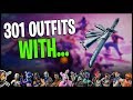 The NEW Snowbrand Back Bling on 301 Outfits - Fortnite Cosmetics