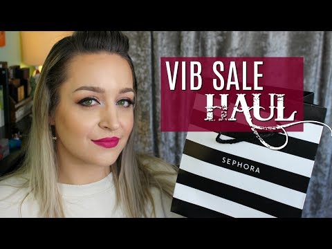 SEPHORA VIB SALE HAUL! Video