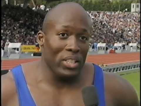 John  Regis  vs  Frankie  Fredericks  200m  IAAF  World  Cup  Final  Athletics London 1994.