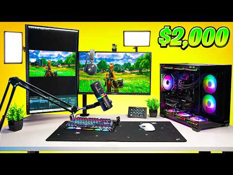 I Built The ULTIMATE $2000 Streaming Setup!