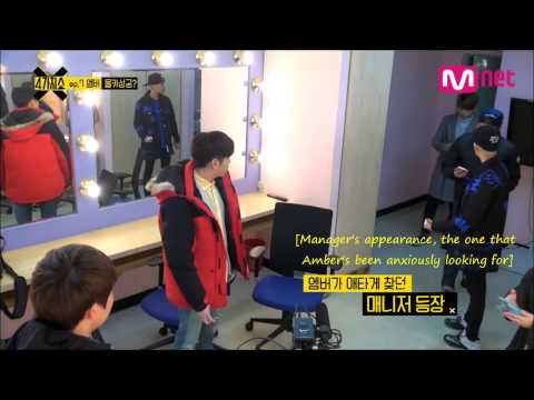 F(x) Amber's Hidden Camera [with Eric Nam] - English Subs
