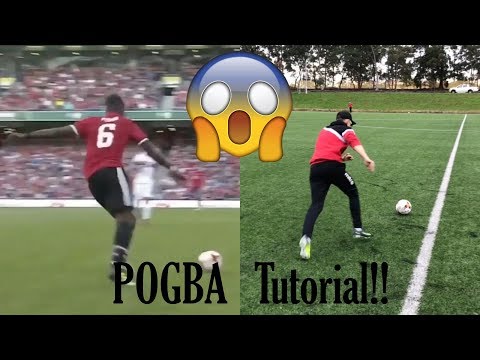 Learn the Paul Pogba pass! Striking the ball tutorial - Joner 1on1