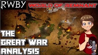 RWBY World of Remnant - The Great War Analysis