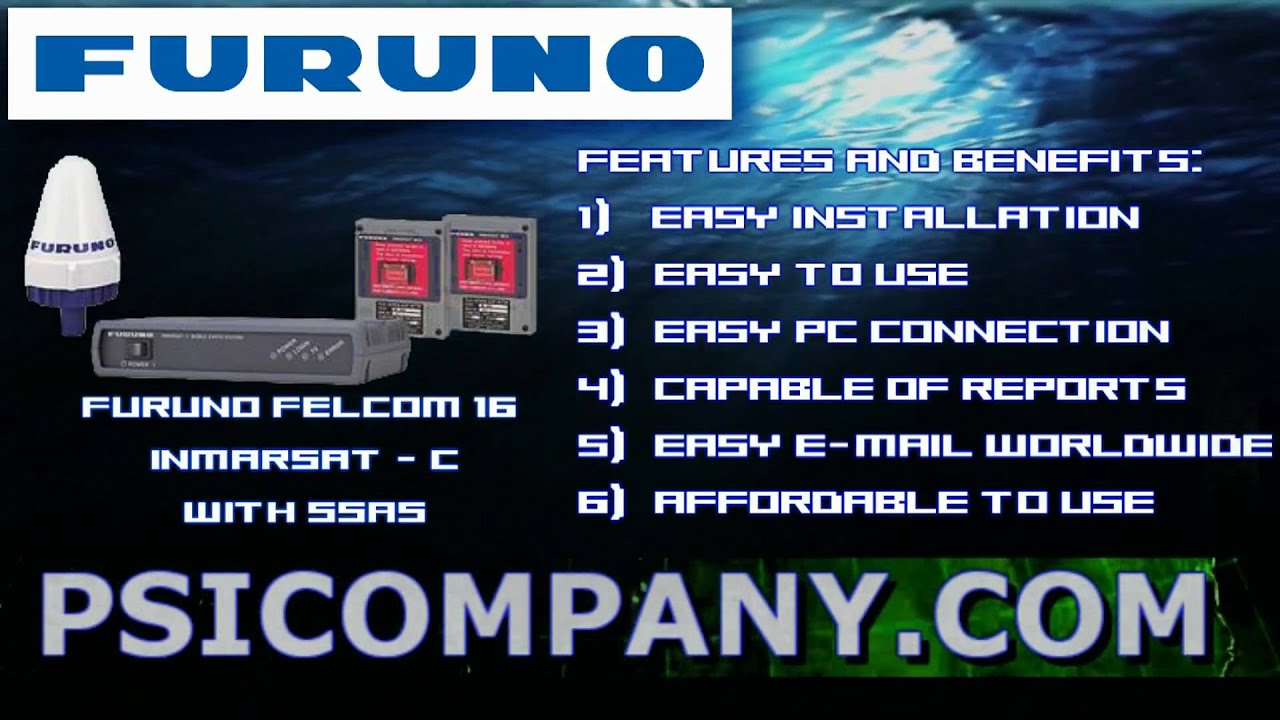 Video hướng dẫn 1 Furuno Felcom 16 InMarSat C Mobile Earth Station with SSAS: Overview