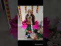 Gauri Ganpati Decoration At Home Laxmi Sarswati Theme Gauriganapati Decoration Handmade