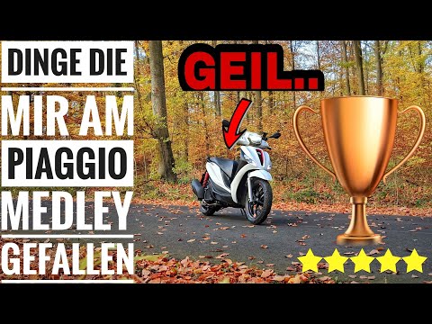 THINGS I particularly like about the Piaggio Medley | Is it perfect?