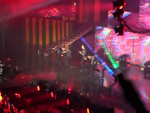 140607 FANCAM MusicBankBrazil - MBLAQ (It´s War)