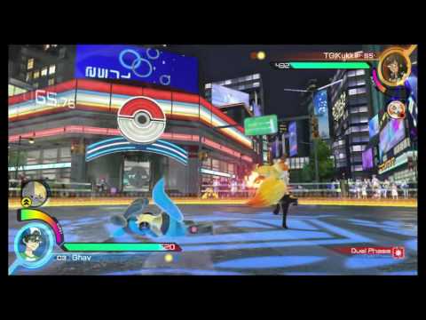 Friendlies with Kukkii (Lucario vs. Braixen)