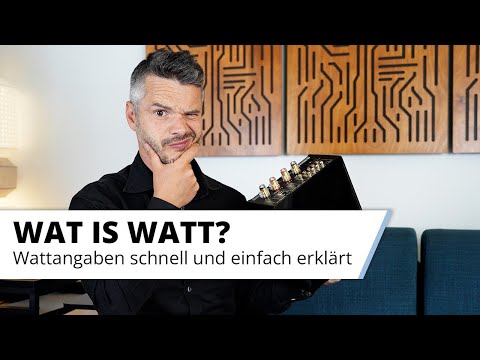 Wie viel Watt braucht ein Verstärker/Receiver? Kurz und verständlich erklärt.