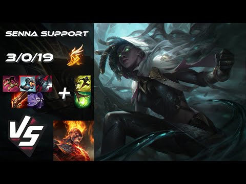 SUPPORT Senna vs Brand - EU Grandmaster Patch 25.S2.5