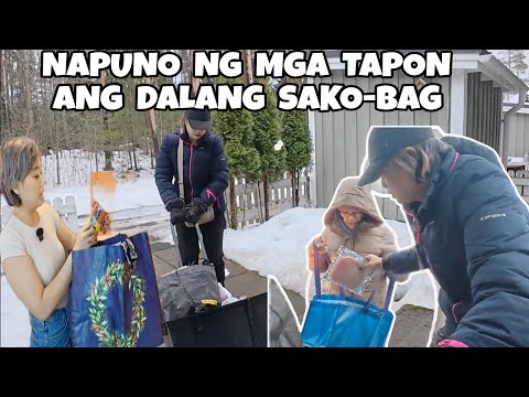 SINUGOD KO NA SYA SA CENTER DAHIL SA AMOY | DUMPSTER DIVING IN FINLAND | THAI-FINNISH