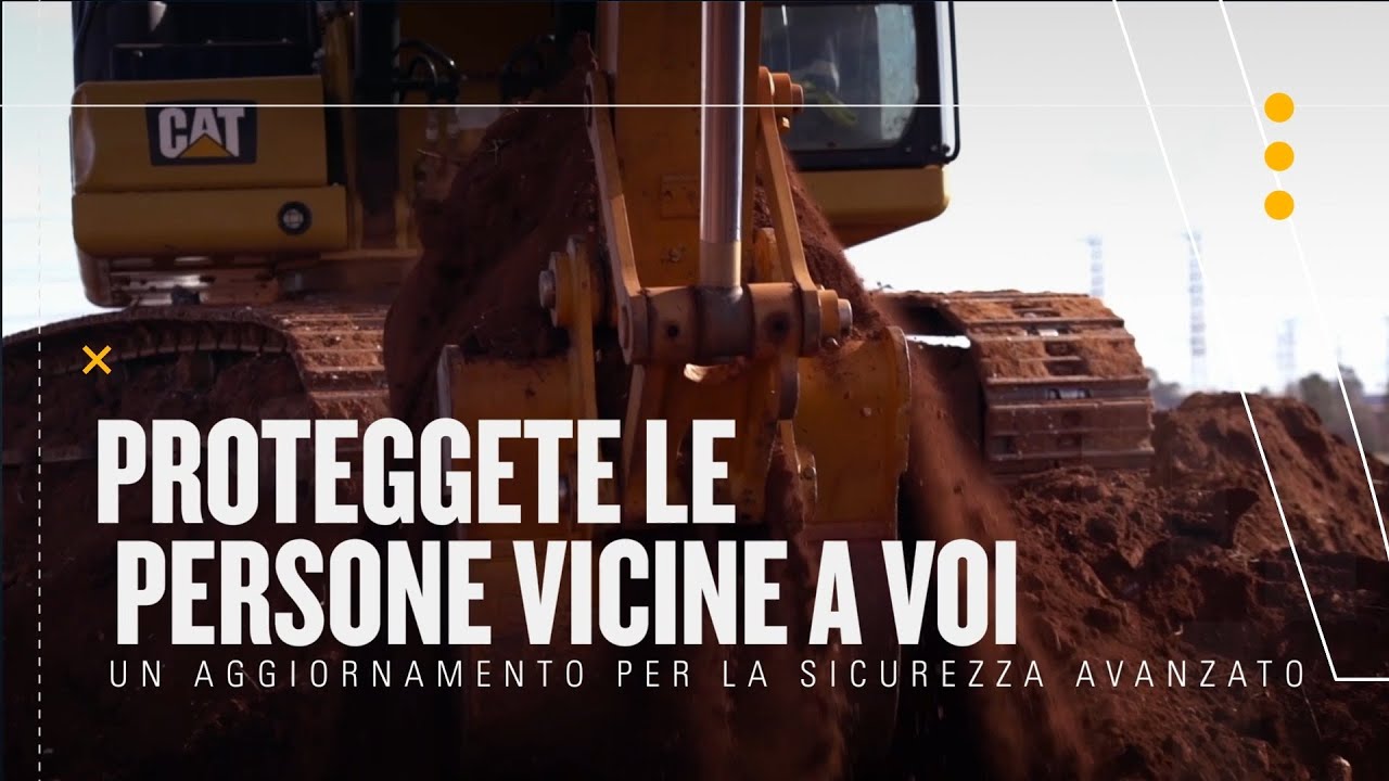 Cat® Detect - Rilevamento persone per escavatori