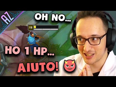 YASUO E LA TATTICA DELL'1 HP - AZ PENTAKILL CHALLENGE