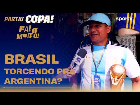 BRASIL torcendo pra ARGENTINA? É BUENOS AIRES EM PERNAMBUCO! | Partiu Copa | sportv