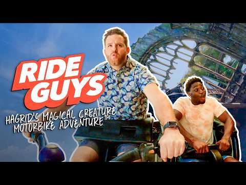 World's Most Roller Coaster Launches! Hagrid's Magical Creatures Motorbike Adventure | Ride Guys