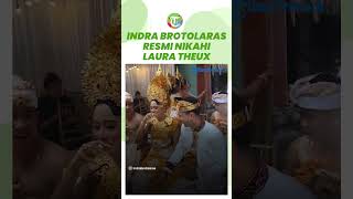SELAMAT! Laura Theux Resmi Menikah dengan Indra Brotolaras, Gelar Pernikahan dengan Proses Adat Bali
