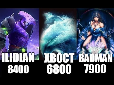 Ilidian + XBOCT + Badman - Faceless Void + Mirana + Morphling Dota 2