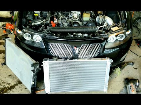 GTO radiator replacement
