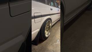 Toyota Cressida wagon fitment check #toyota #cressida #jdm #wagon #ssr #watanabe