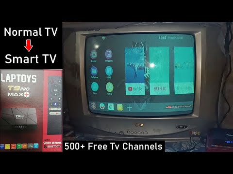 How To Use Android TV Box on Old TV | Convert Your Normal TV into Smart TV | T9 Pro Max+ Review