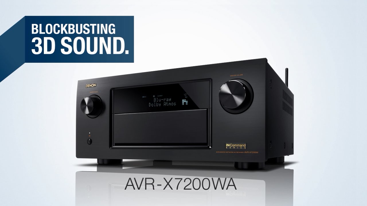video Amply xem phim Denon AVR-X7200WA 0