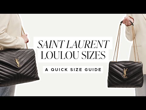 The Saint Laurent Loulou Toy vs. Small vs. Medium vs. Large: What size is your favorite?