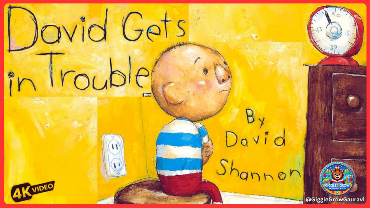 📚Kids Books Read Aloud📚 David Gets in Trouble! by David Shannon | A Heartwarming Read Aloud for Kids