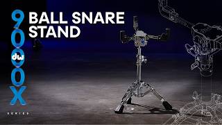 Video thumbnail for DW 9000X Series Ball Snare Stand (DWCP9339X) by dw drums