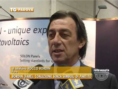 TG PADOVA (19/01/2017) - BORDIN (FARE): COALIZIONE SENZA SIMBOLI DI PARTITO