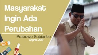 Sebut Masyarakat Ingin Perubahan, Prabowo: Kalau Kita Kalah Negara Bisa Punah